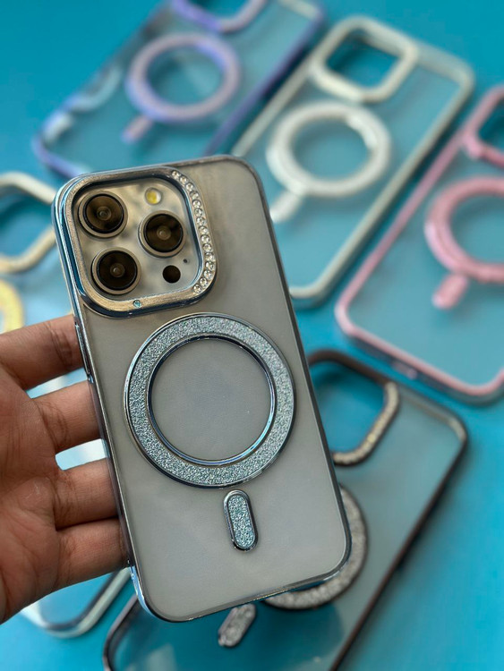 قاب آیفون نگینی